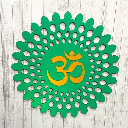 Om Wooden Wall Decor