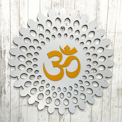 Om Wooden Wall Decor