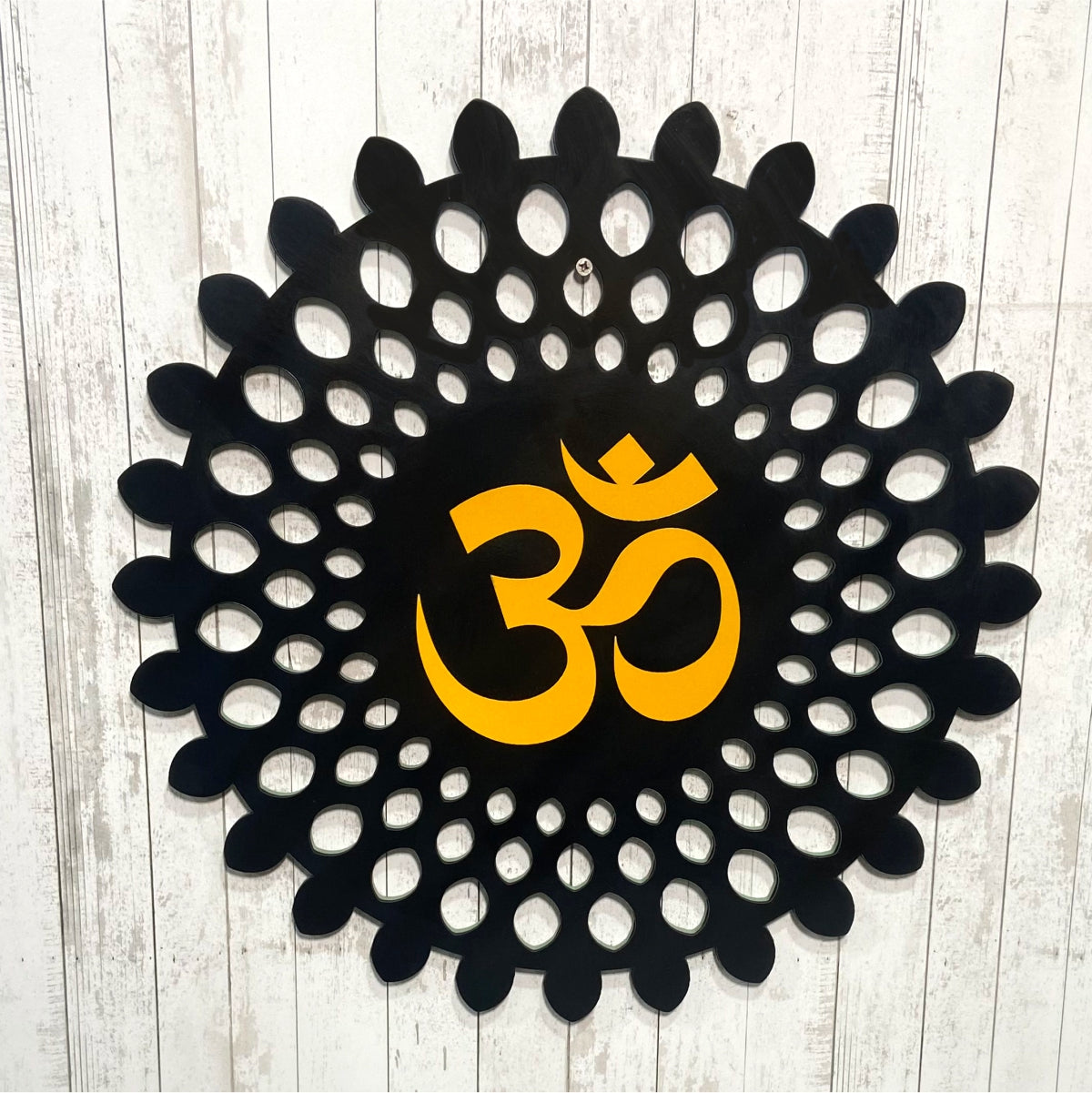 Om Wooden Wall Decor