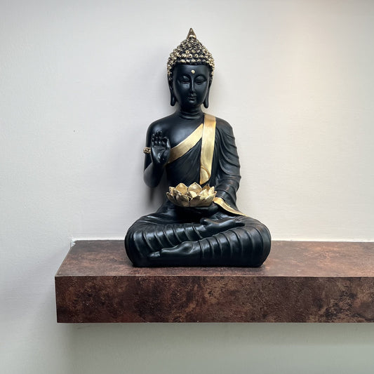 Buddha Black Table Decor