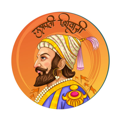 Chhatrapati Shivaji Wooden Vector Art